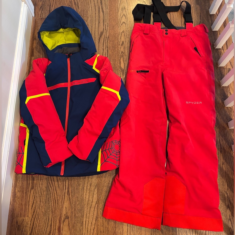 Spyder Insulated Challenger Ski Jacket and Propulsion ski pants
